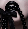 Black pearls....