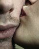 affectionate kiss on cheek ~ 