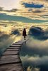 a walk in the clouds