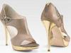 ♥ Love the golden heels ♥