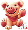 Hi pinky sweet PIG!!