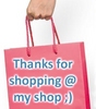 thanks for shopping