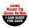 I'm good in bed