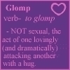 Definition of a glomp