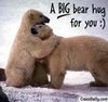 a bear hug!