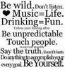 Be Wild!!!