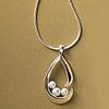  silver necklace