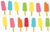 rainbow assorted popsicles!