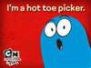 I'm a hot toe picker