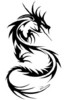 Tribal Dragon Design