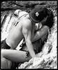 Kiss in a Waterfall