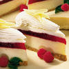 White Choc Raspberry Cheesecake