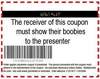 Boobie Coupon!