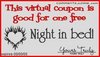 night in bed coupon