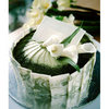 Green Tea Custard Cake