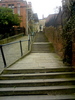 Steep steps