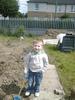 grandson gardening 