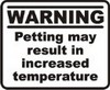 Pet temperature warning