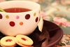 Tea + Strawberry Cookies