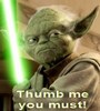 Jedi Master has Thumbed