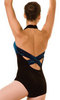 Ballet Leotard cross back [blue]