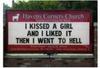 i kissed a girl.....