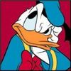 a angry donald duck
