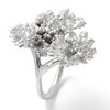 Silver Cluster Ring