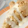 Apple Crumble with Vanilla Sauce