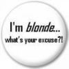 Being blonde