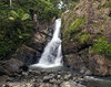 Relax under the water fall