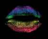 Coulored kiss