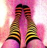 stripey socks!