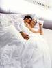 Couple lying