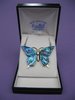 NZ Paua Butterfly Necklace