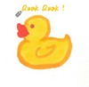 Quak !!! i am a cute duck !