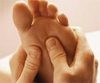 a relaxing foot rub