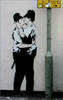 Kissing Policemen by Banksy