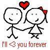 I'll &lt;3 you forever