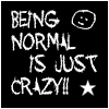 being normal