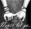 Never let go