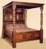 antique four poster bed