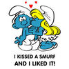 I kissed a Smurf