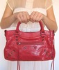 Red Balenciaga Motorcycle Bag !!