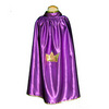 Purple Satin Cape