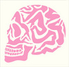 Pink skull