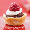 *Raspberry choco tart*