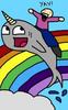 rainbow narwhal
