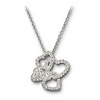 Heart shaped dimond necklace