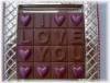 i love u ediable chocolates